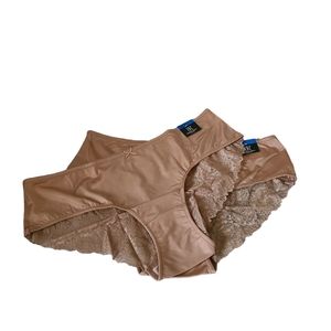 INC International Concepts Intimates Size XL Set of 2 Lace Back Hipster …